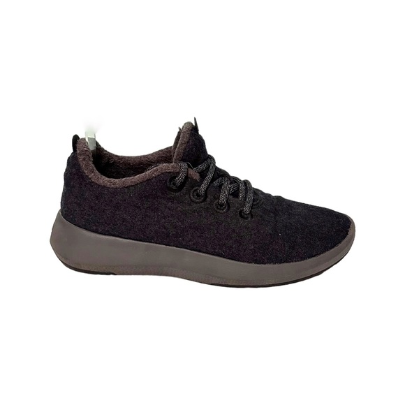 allbirds Shoes - Allbirds Wool Runner Mizzles in Natural Black/Dark Gray Size 8 Women’s